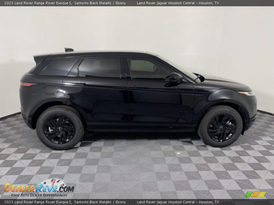 2023 Land Rover Range Rover Evoque S Santorini Black Metallic / Ebony Photo #11