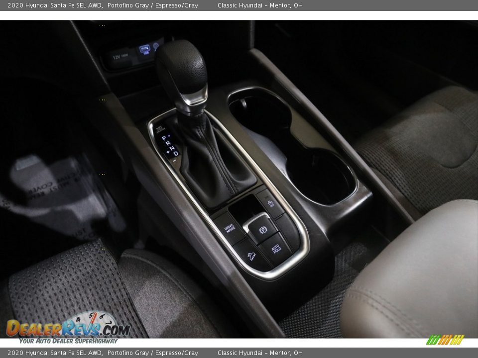 2020 Hyundai Santa Fe SEL AWD Portofino Gray / Espresso/Gray Photo #13