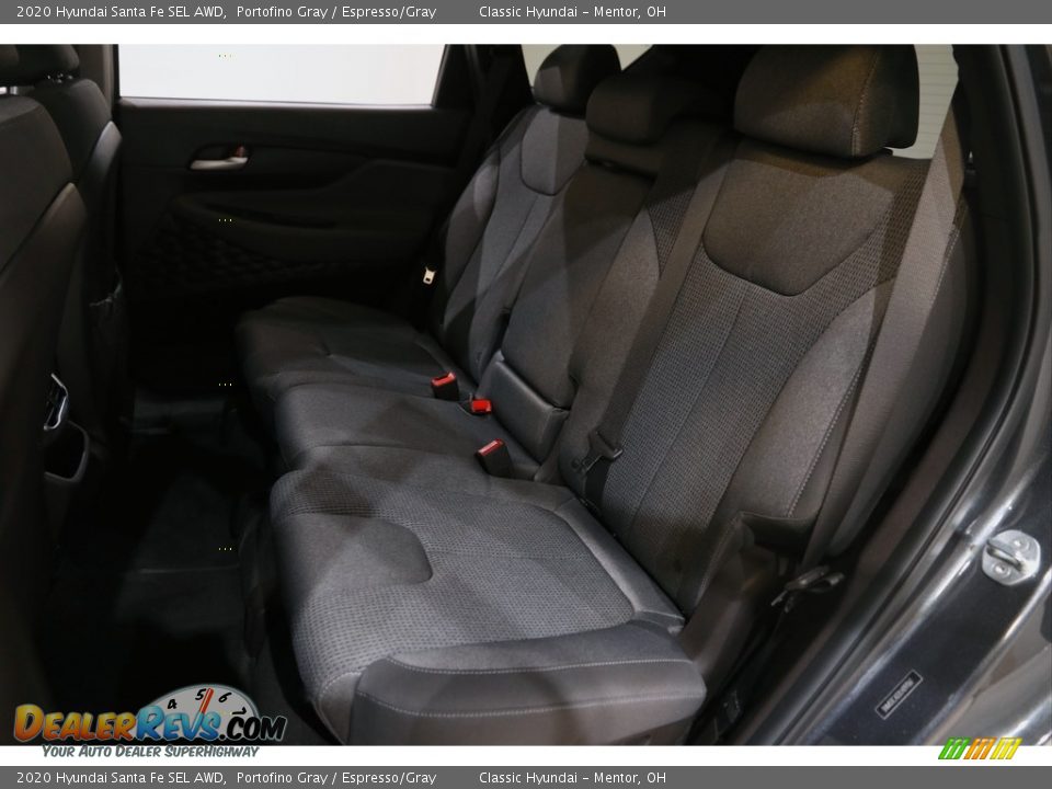 2020 Hyundai Santa Fe SEL AWD Portofino Gray / Espresso/Gray Photo #16