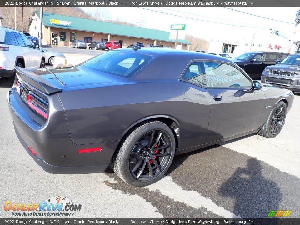 2022 Dodge Challenger R/T Shaker Granite Pearlcoat / Black Photo #6