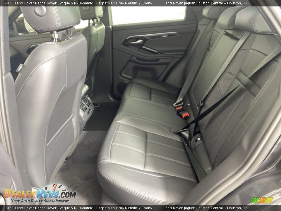 Rear Seat of 2023 Land Rover Range Rover Evoque S R-Dynamic Photo #5