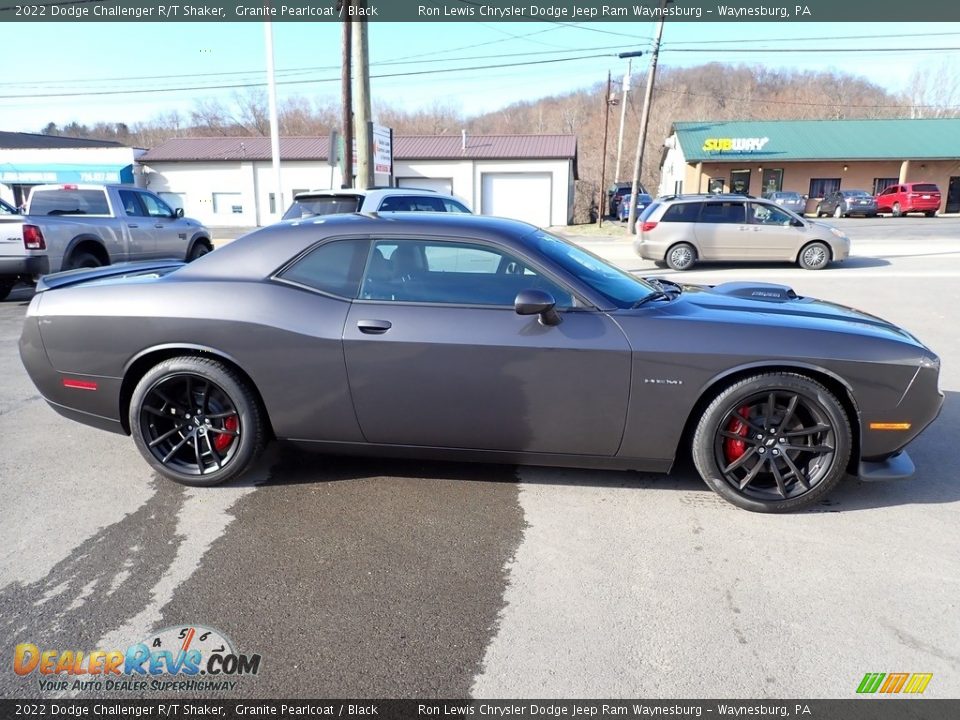 Granite Pearlcoat 2022 Dodge Challenger R/T Shaker Photo #7