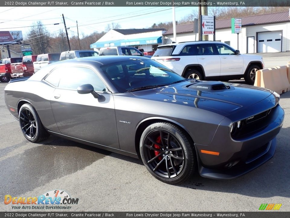 Front 3/4 View of 2022 Dodge Challenger R/T Shaker Photo #8