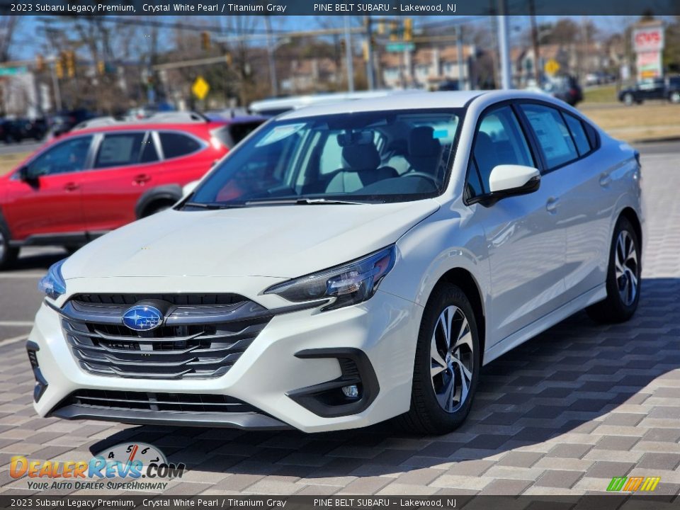 2023 Subaru Legacy Premium Crystal White Pearl / Titanium Gray Photo #1