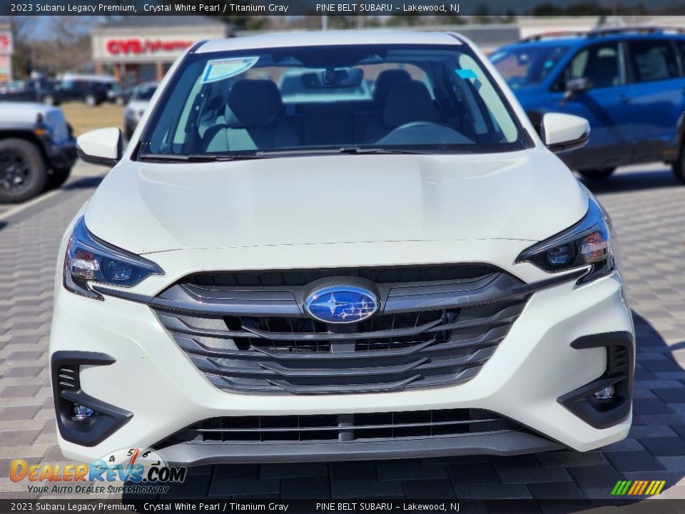 2023 Subaru Legacy Premium Crystal White Pearl / Titanium Gray Photo #2