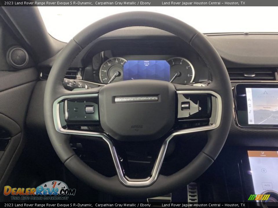 2023 Land Rover Range Rover Evoque S R-Dynamic Steering Wheel Photo #16