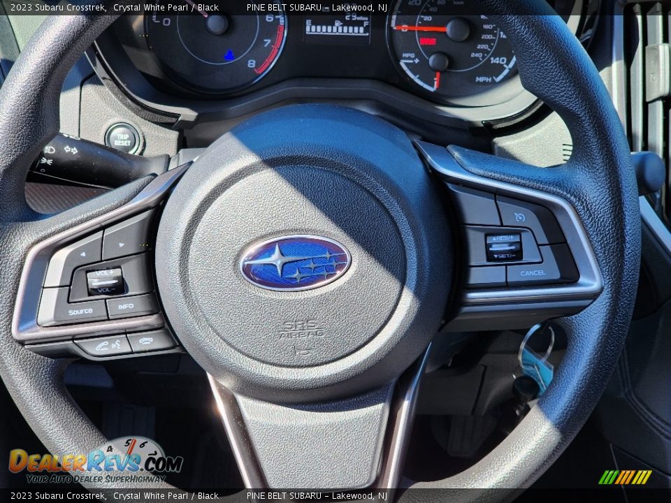 2023 Subaru Crosstrek Crystal White Pearl / Black Photo #10