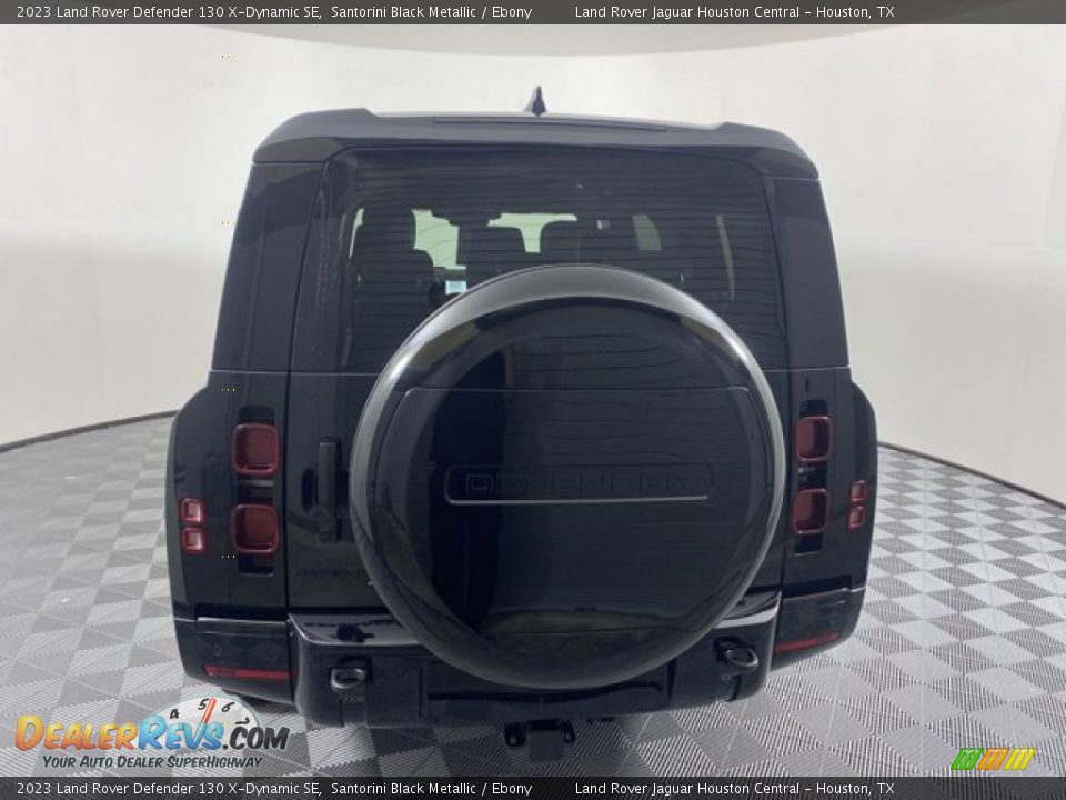 2023 Land Rover Defender 130 X-Dynamic SE Santorini Black Metallic / Ebony Photo #7