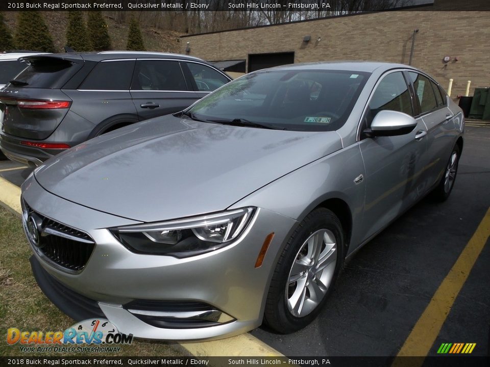 2018 Buick Regal Sportback Preferred Quicksilver Metallic / Ebony Photo #1