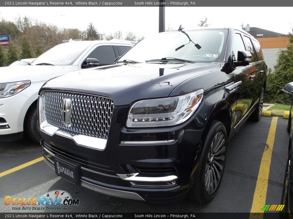 2021 Lincoln Navigator L Reserve 4x4 Infinite Black / Cappuccino Photo #1