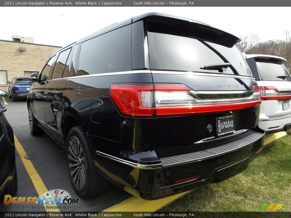 2021 Lincoln Navigator L Reserve 4x4 Infinite Black / Cappuccino Photo #2