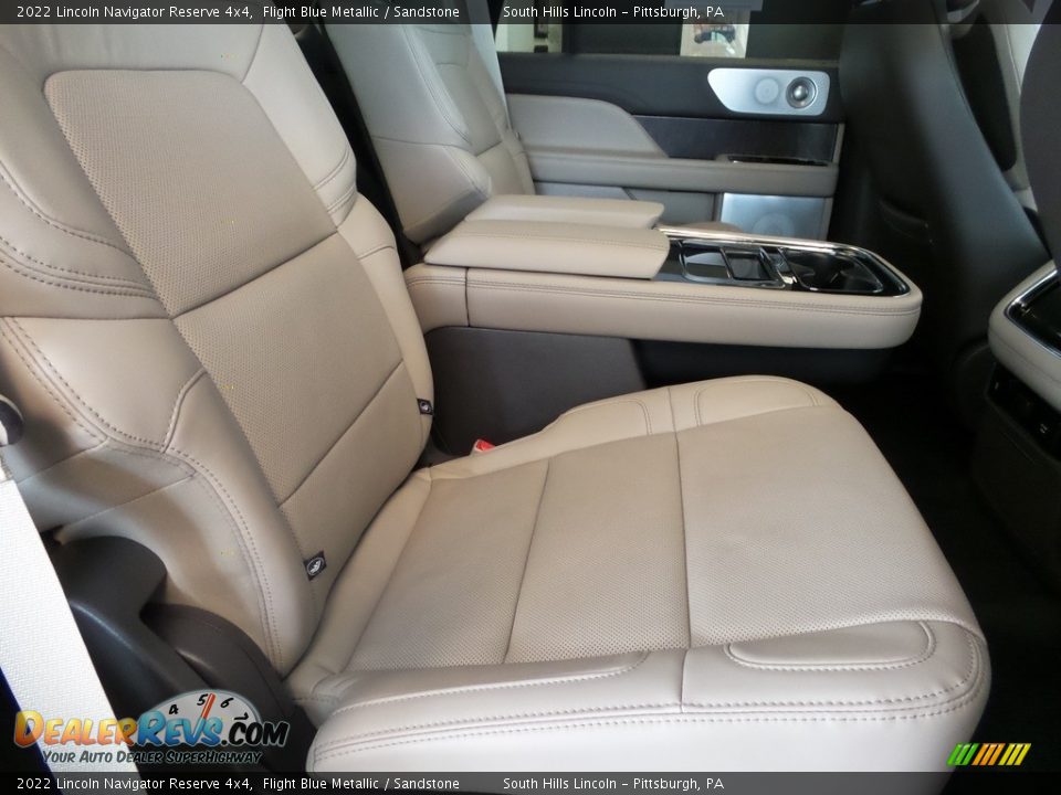 Rear Seat of 2022 Lincoln Navigator Reserve 4x4 Photo #11