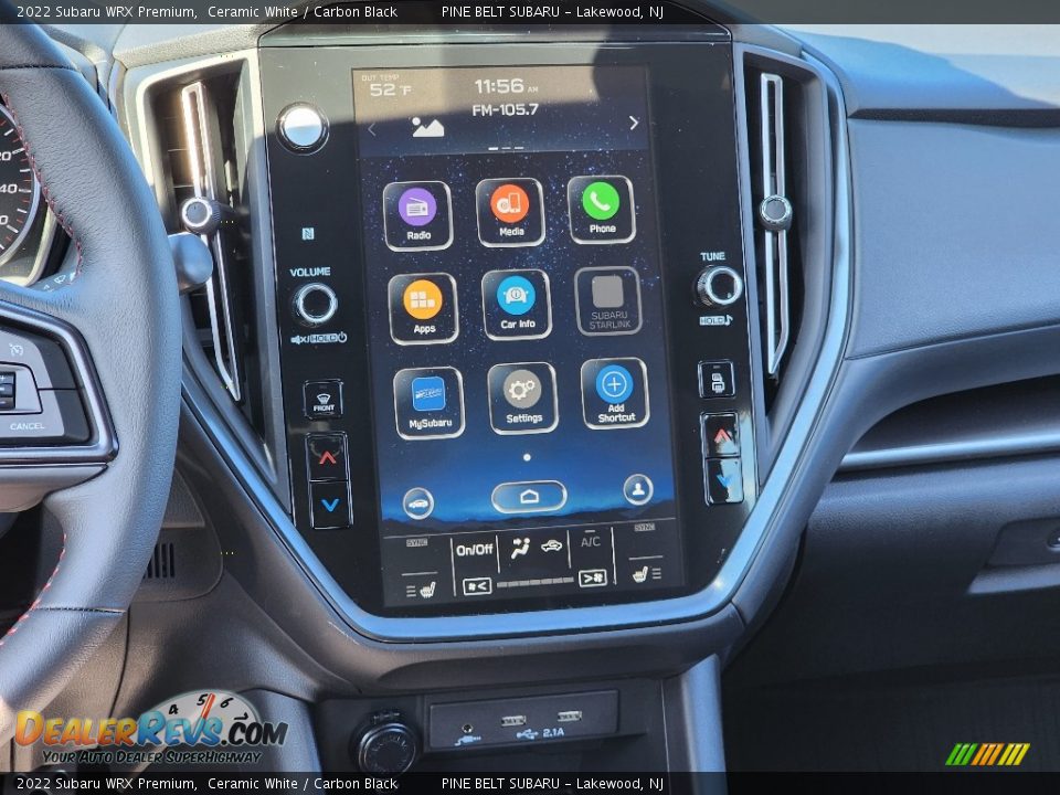 Controls of 2022 Subaru WRX Premium Photo #13