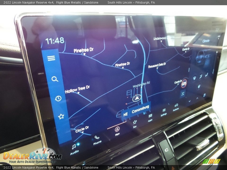 Navigation of 2022 Lincoln Navigator Reserve 4x4 Photo #21