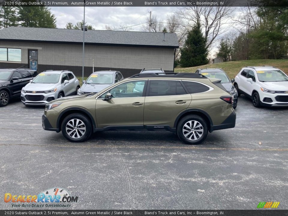 2020 Subaru Outback 2.5i Premium Autumn Green Metallic / Slate Black Photo #1