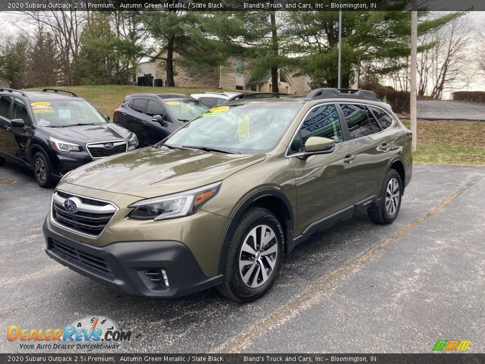 2020 Subaru Outback 2.5i Premium Autumn Green Metallic / Slate Black Photo #2