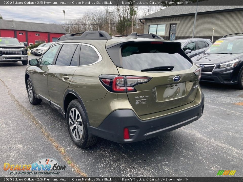 2020 Subaru Outback 2.5i Premium Autumn Green Metallic / Slate Black Photo #3