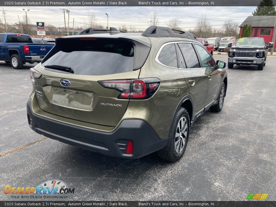 2020 Subaru Outback 2.5i Premium Autumn Green Metallic / Slate Black Photo #8