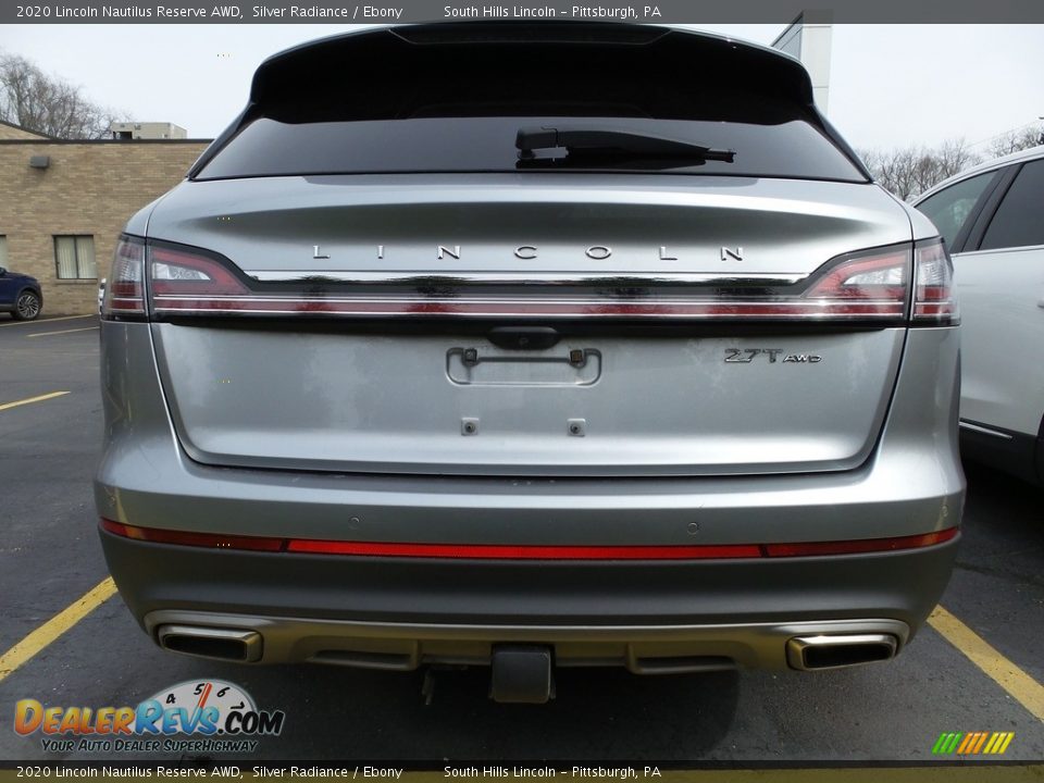2020 Lincoln Nautilus Reserve AWD Silver Radiance / Ebony Photo #3