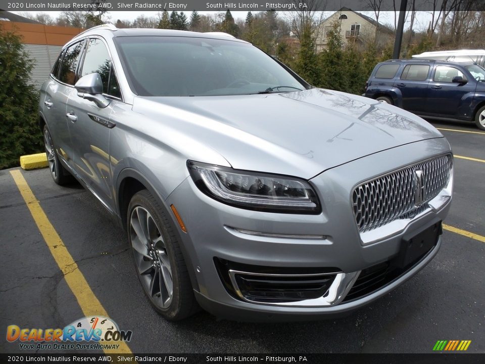 2020 Lincoln Nautilus Reserve AWD Silver Radiance / Ebony Photo #5