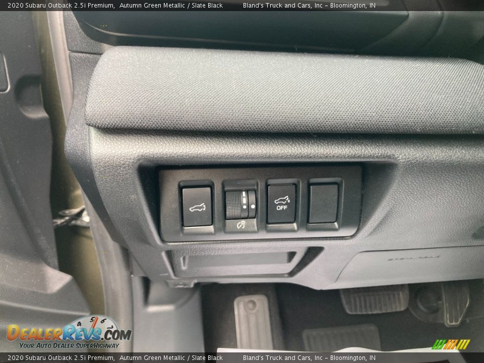 2020 Subaru Outback 2.5i Premium Autumn Green Metallic / Slate Black Photo #22