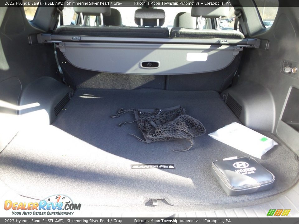 2023 Hyundai Santa Fe SEL AWD Shimmering Silver Pearl / Gray Photo #4