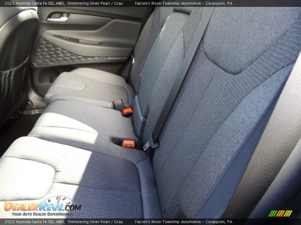 2023 Hyundai Santa Fe SEL AWD Shimmering Silver Pearl / Gray Photo #12