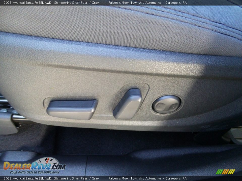 2023 Hyundai Santa Fe SEL AWD Shimmering Silver Pearl / Gray Photo #15