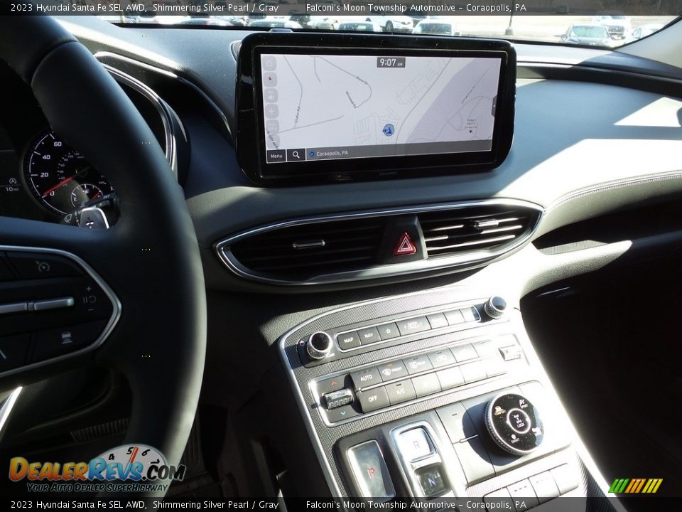 2023 Hyundai Santa Fe SEL AWD Shimmering Silver Pearl / Gray Photo #17