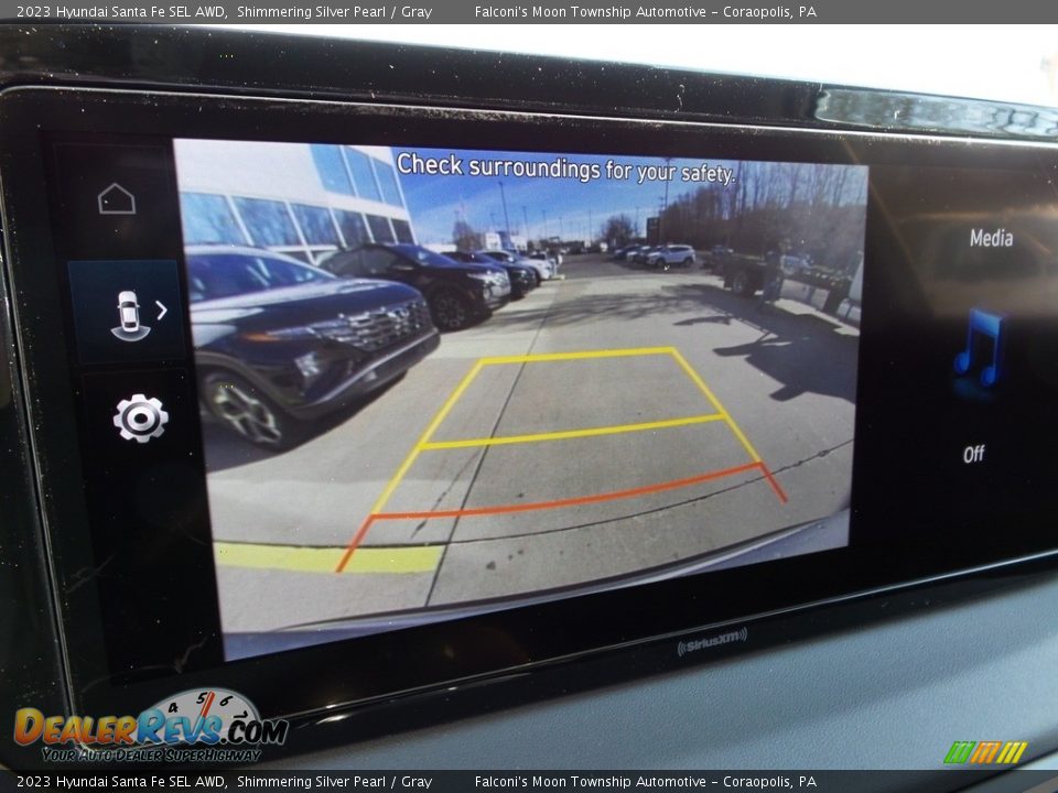 2023 Hyundai Santa Fe SEL AWD Shimmering Silver Pearl / Gray Photo #20