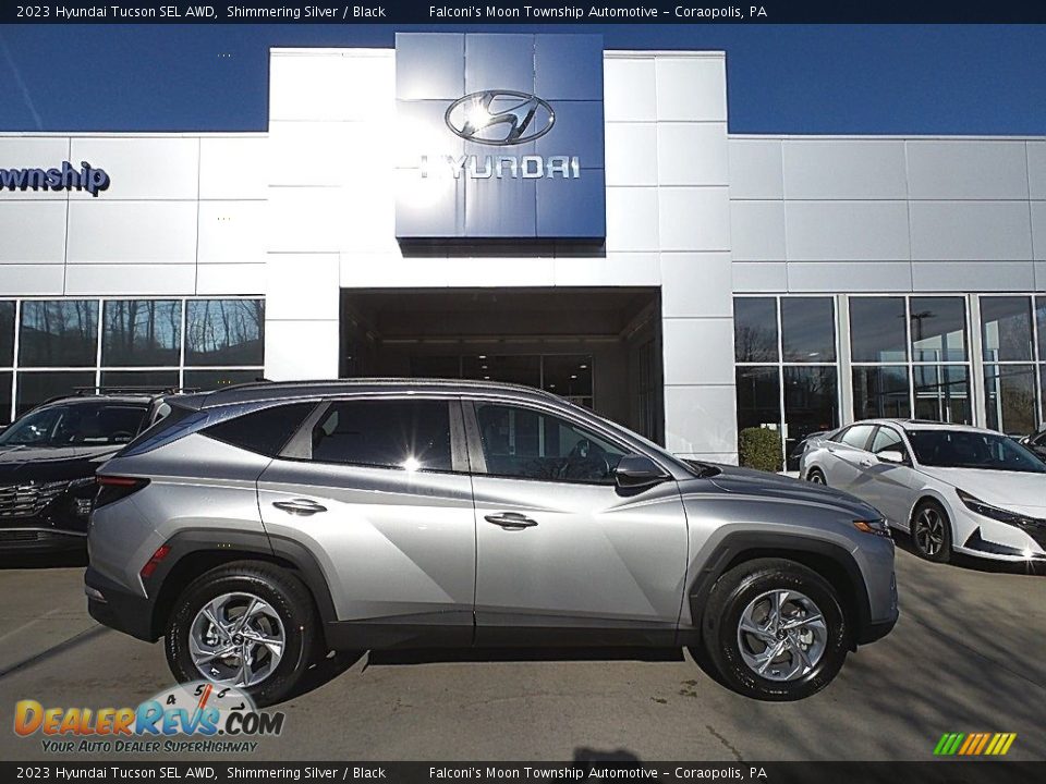 2023 Hyundai Tucson SEL AWD Shimmering Silver / Black Photo #1