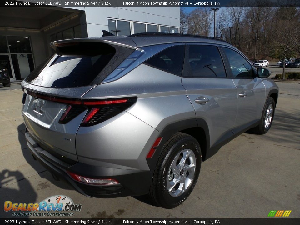 2023 Hyundai Tucson SEL AWD Shimmering Silver / Black Photo #2