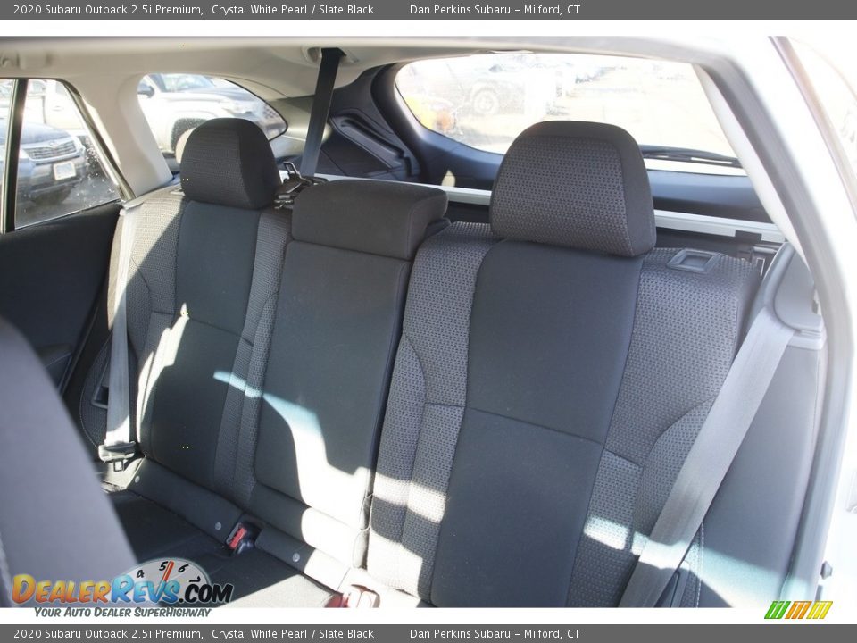 2020 Subaru Outback 2.5i Premium Crystal White Pearl / Slate Black Photo #13