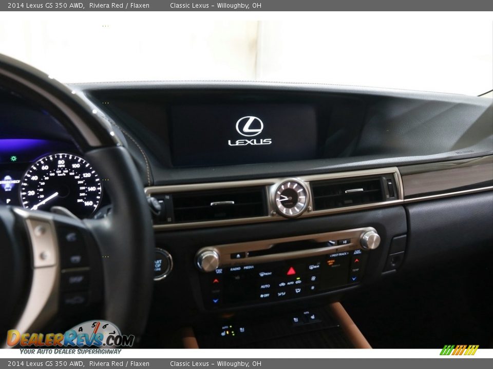 2014 Lexus GS 350 AWD Riviera Red / Flaxen Photo #9