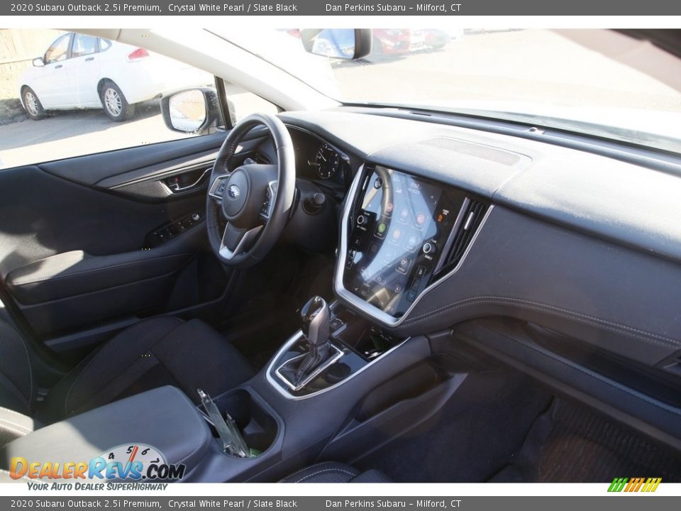 2020 Subaru Outback 2.5i Premium Crystal White Pearl / Slate Black Photo #15