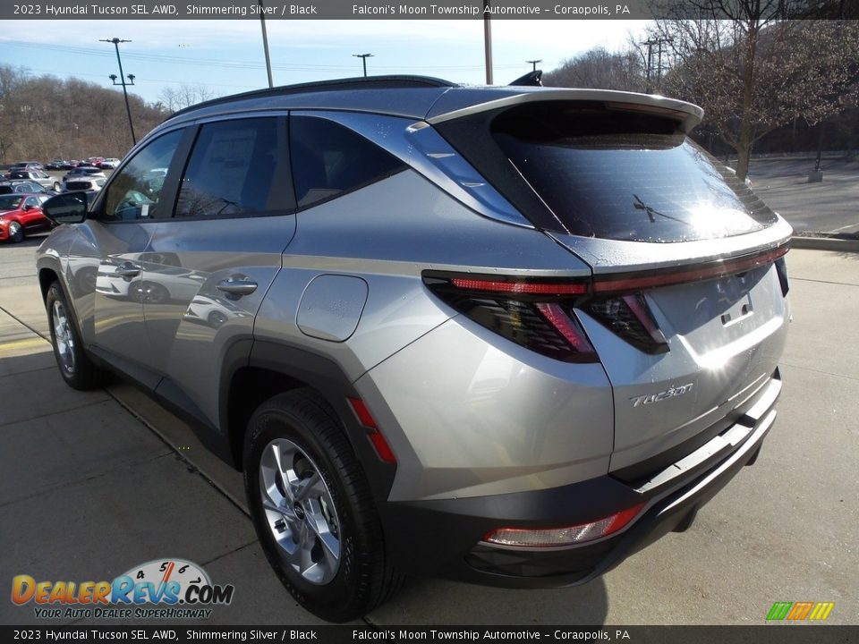 2023 Hyundai Tucson SEL AWD Shimmering Silver / Black Photo #5