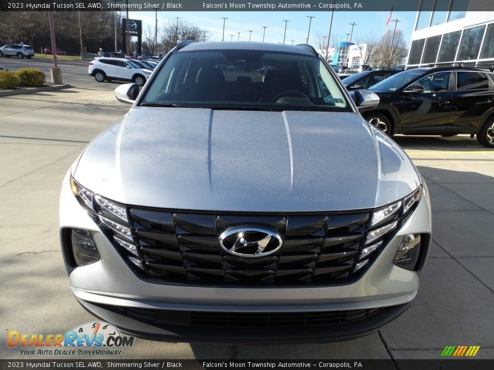 2023 Hyundai Tucson SEL AWD Shimmering Silver / Black Photo #8