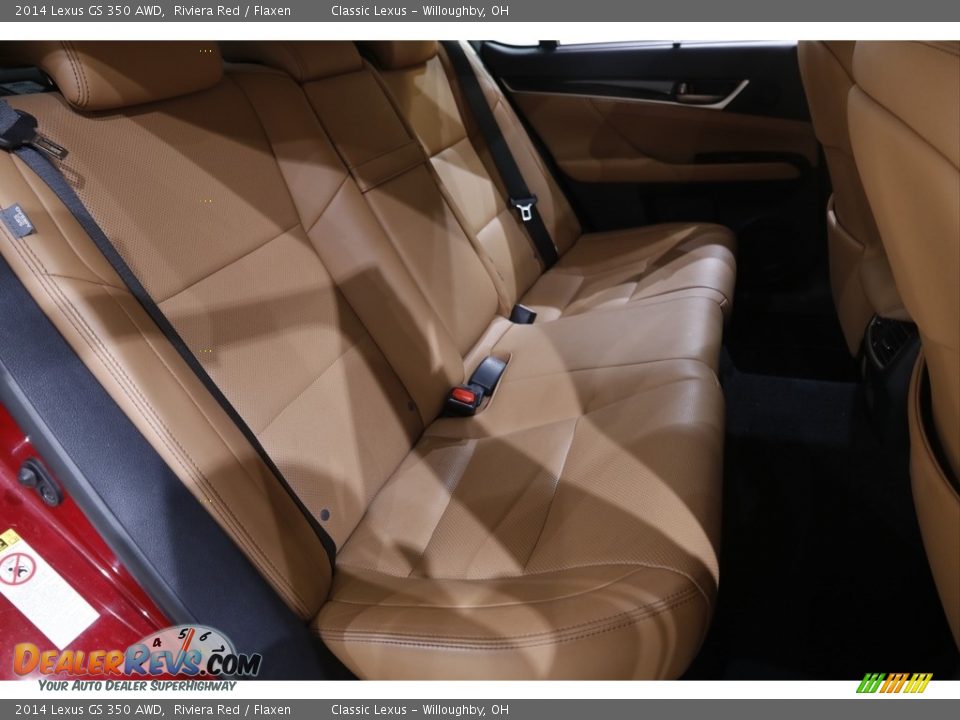 2014 Lexus GS 350 AWD Riviera Red / Flaxen Photo #20