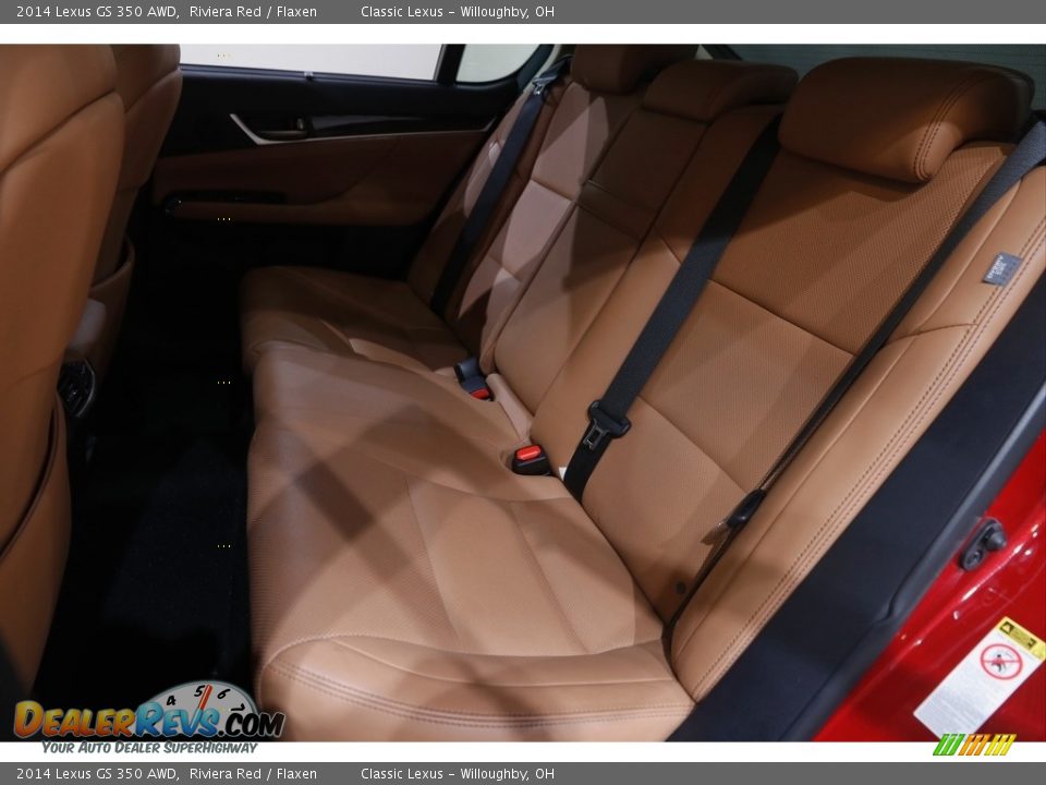 2014 Lexus GS 350 AWD Riviera Red / Flaxen Photo #21
