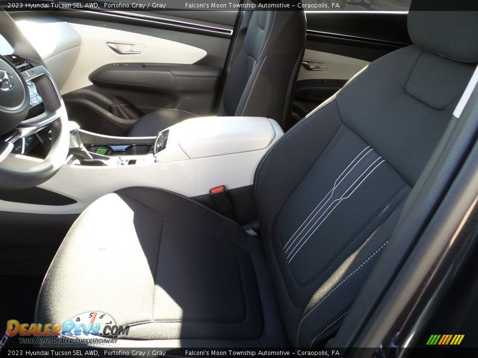 2023 Hyundai Tucson SEL AWD Portofino Gray / Gray Photo #11