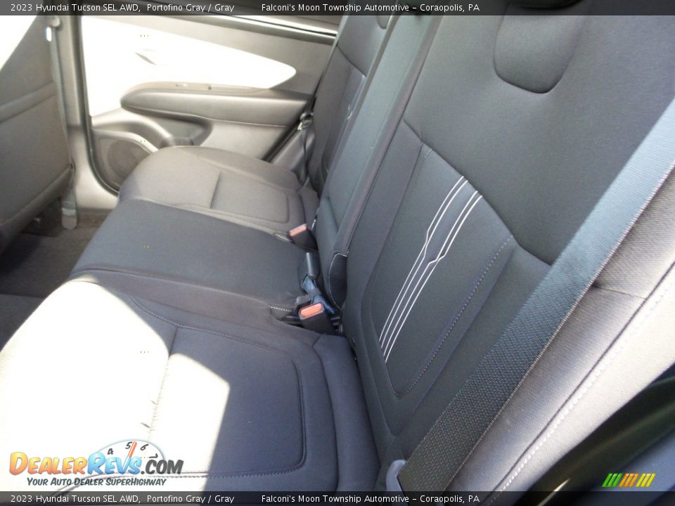2023 Hyundai Tucson SEL AWD Portofino Gray / Gray Photo #12