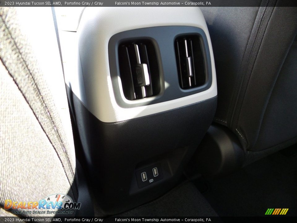 2023 Hyundai Tucson SEL AWD Portofino Gray / Gray Photo #14