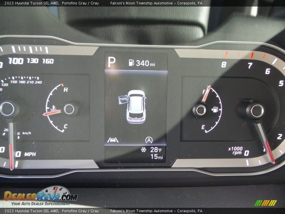2023 Hyundai Tucson SEL AWD Portofino Gray / Gray Photo #19