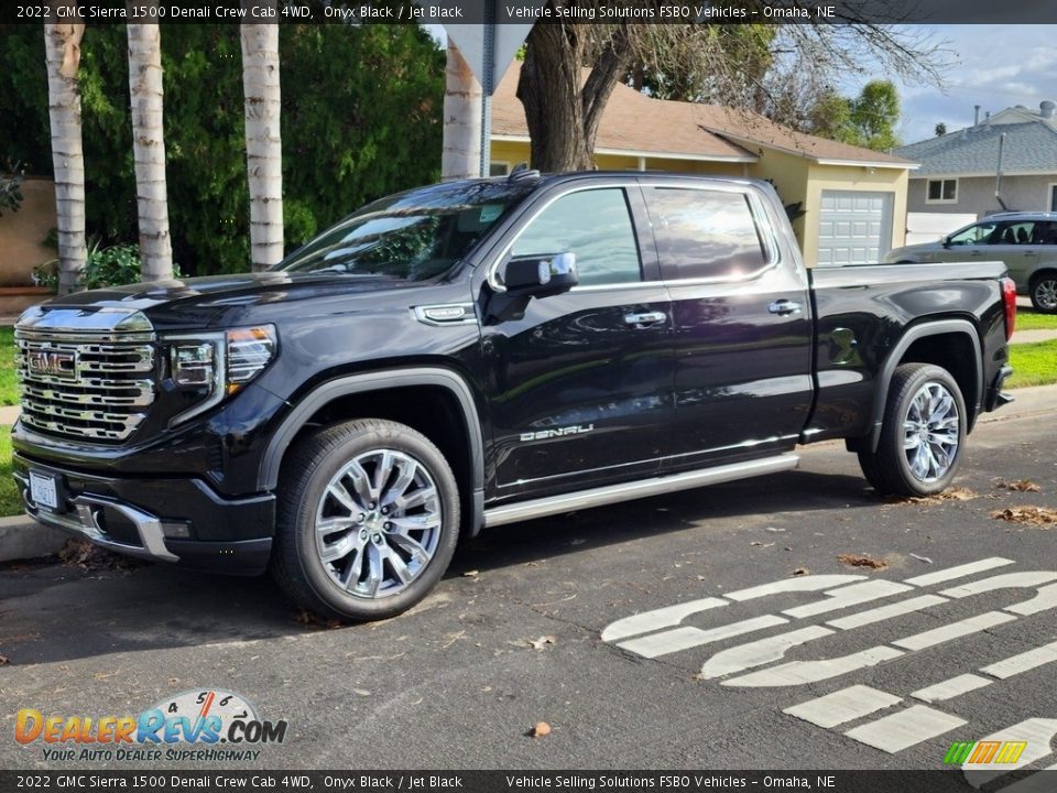 2022 GMC Sierra 1500 Denali Crew Cab 4WD Onyx Black / Jet Black Photo #1