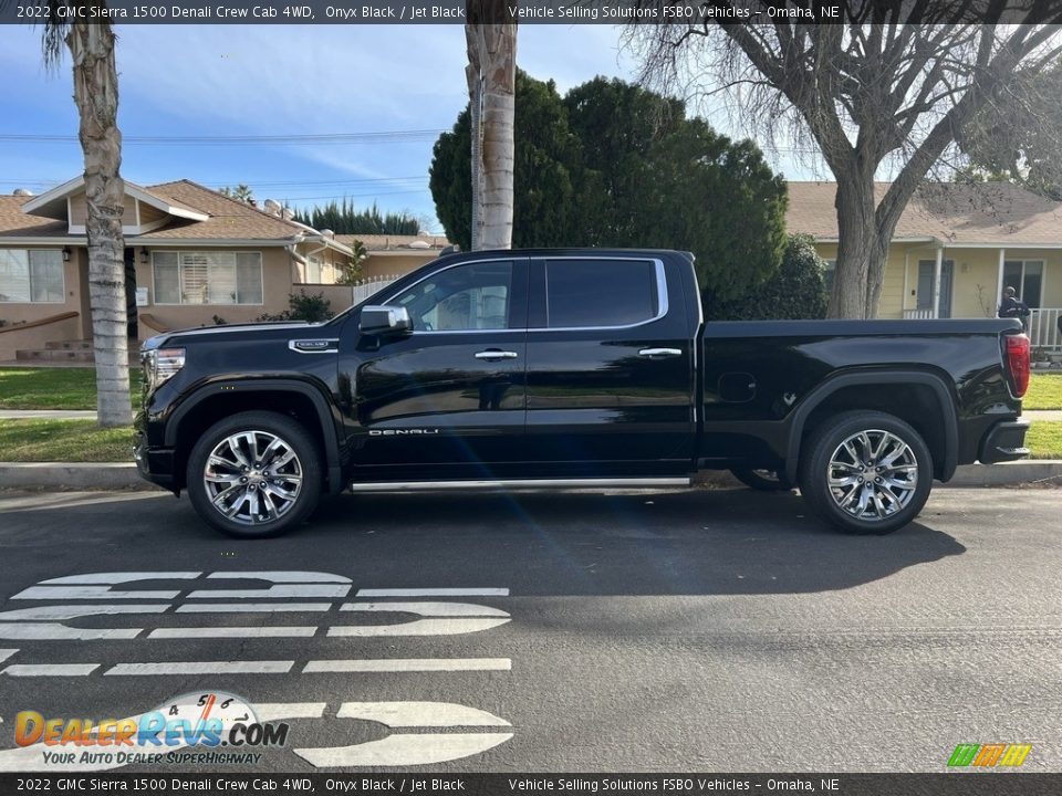 2022 GMC Sierra 1500 Denali Crew Cab 4WD Onyx Black / Jet Black Photo #3