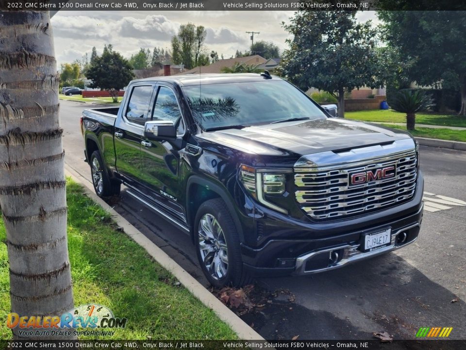 2022 GMC Sierra 1500 Denali Crew Cab 4WD Onyx Black / Jet Black Photo #5