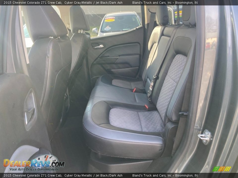 2015 Chevrolet Colorado Z71 Crew Cab Cyber Gray Metallic / Jet Black/Dark Ash Photo #13