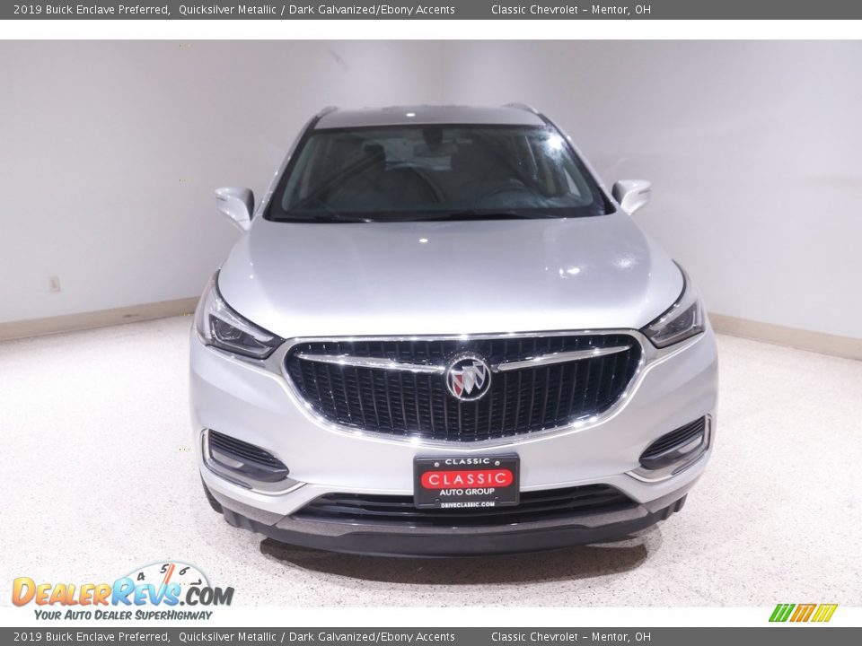 2019 Buick Enclave Preferred Quicksilver Metallic / Dark Galvanized/Ebony Accents Photo #2