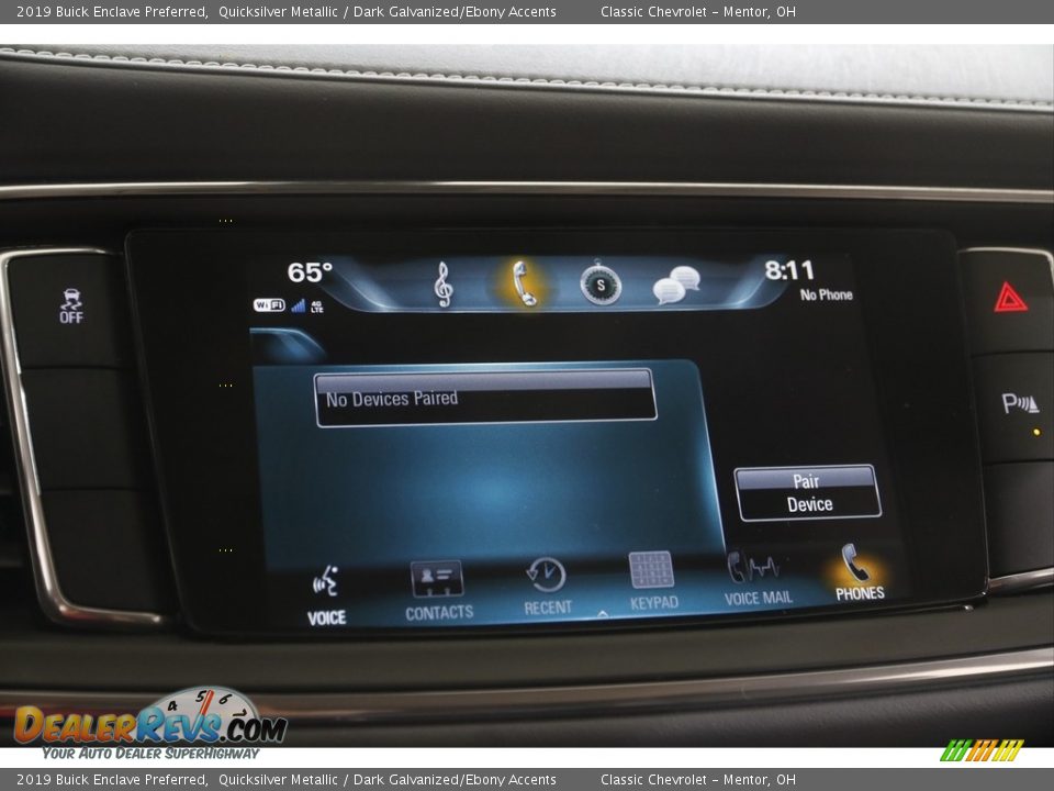 Controls of 2019 Buick Enclave Preferred Photo #11