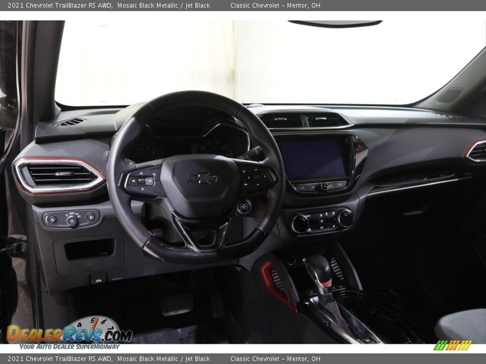 2021 Chevrolet TrailBlazer RS AWD Mosaic Black Metallic / Jet Black Photo #6